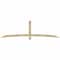 Ekena Millwork Bellingham Rough Sawn Timber Gable Bracket, Douglas Fir, 108"W x 31 1/2"H x 4"D x 4"F, 7/12 Pitch GBW108X31X0404BEL00RDF - alternate 1